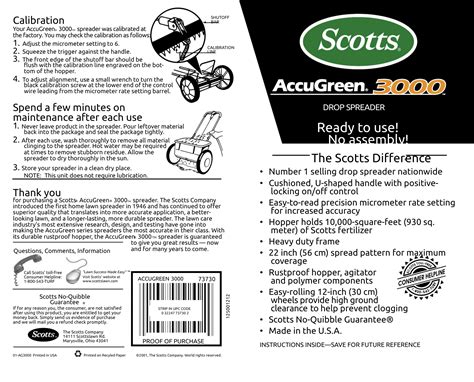 SCOTTS SPEEDY GREEN 1000 MANUAL Ebook Kindle Editon