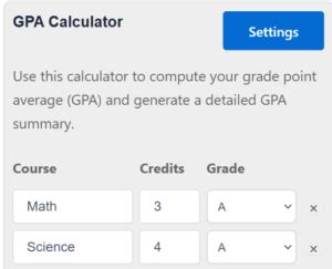 SCU GPA Calculator: Measure Your Academic Success with Ease