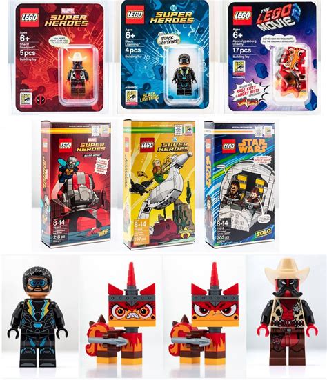 SDCC LEGO Exclusives: Exclusive Collectibles for LEGO Enthusiasts