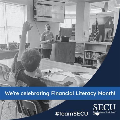 Student attending a financial education seminar hosted by SECU