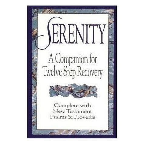 SERENITY A COMPANION FOR TWELVE STEP RECOVERY PDF BOOK Kindle Editon