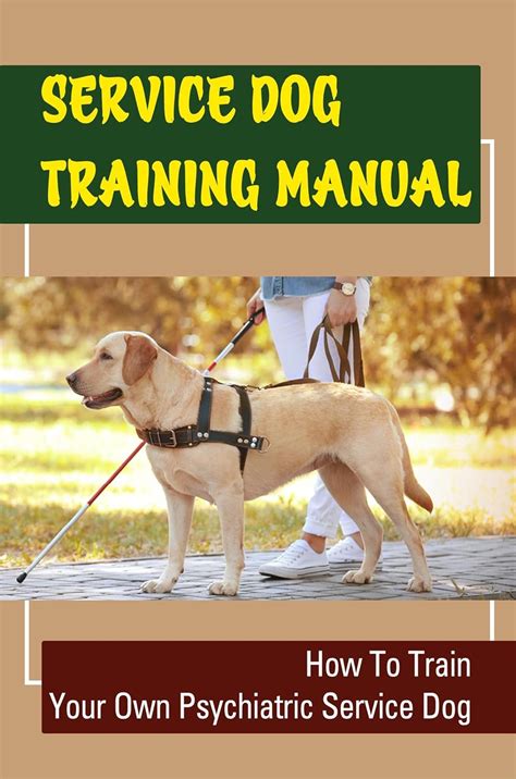 SERVICE DOG TRAINING MANUAL Ebook Kindle Editon