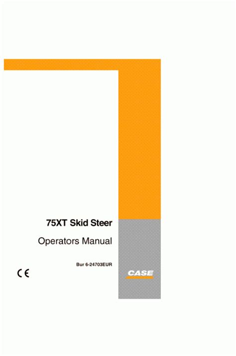 SERVICE MANUAL FOR CASE 75XT Ebook PDF