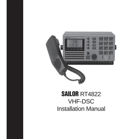 SERVICE MANUAL OF SAILOR VHF RT4822 Ebook Reader