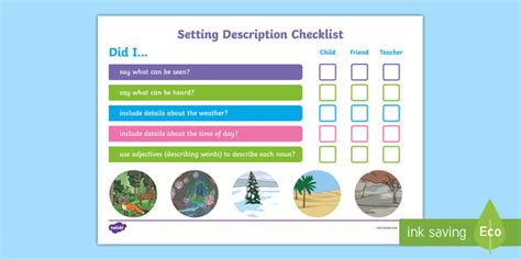 SETTING DESCRIPTION EXAMPLES KS1 Ebook Reader