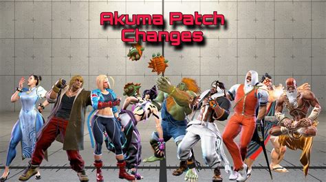 SF6 Akuma Patch Notes: 15 Changes That Reshape the Meta