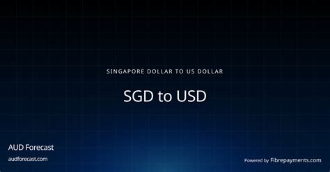 SGD Dollar to USD: A Comprehensive Guide to Currency Exchange