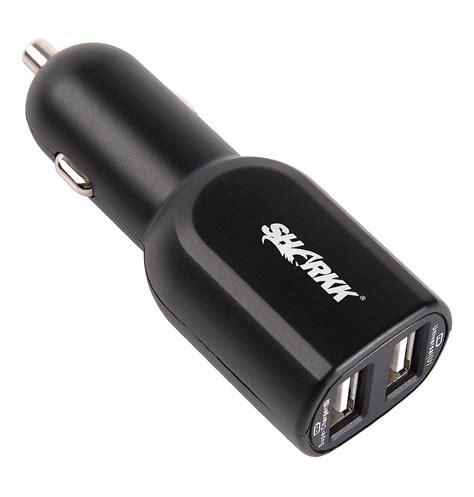 SHARKK Dual Port Charger iPadSamsung tablets Doc