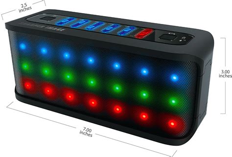 SHARPER SBT609BK Bluetooth Speaker Dancing PDF