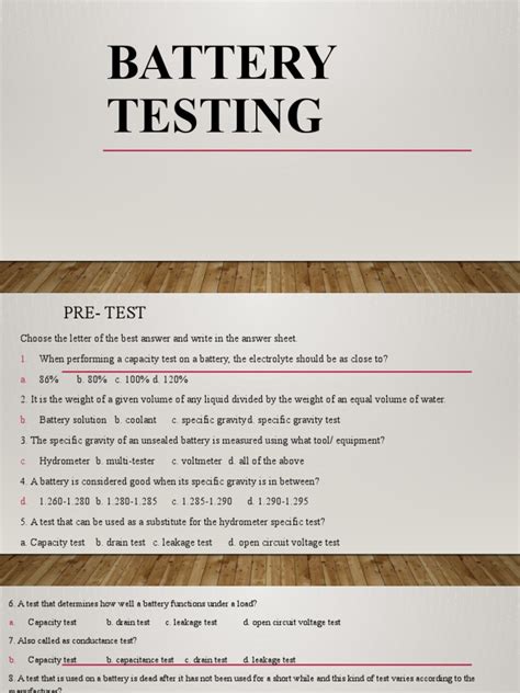 SHELL BATTERY TEST SAMPLE QUESTIONS Ebook Kindle Editon