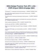 SIDA TEST ANSWER JFK AIRPORT Ebook Epub