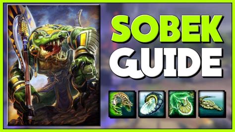 SMITE PRO SOBEK: A Comprehensive Guide to Dominating the Battlefield