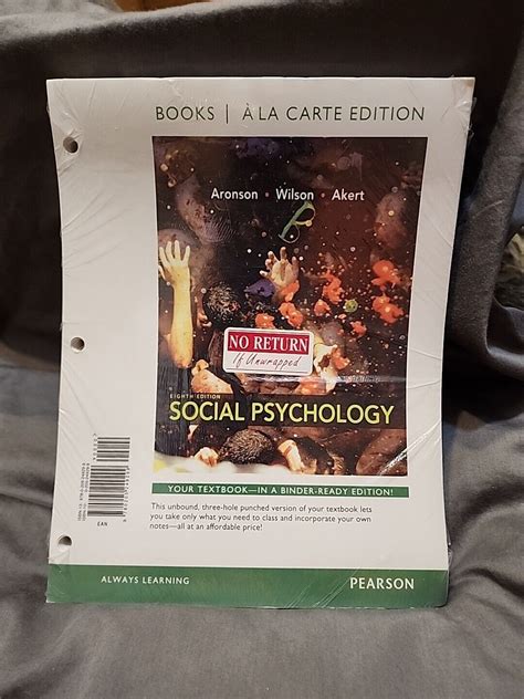 SOCIAL PSYCHOLOGY ARONSON 8TH EDITION ONLINE Ebook PDF