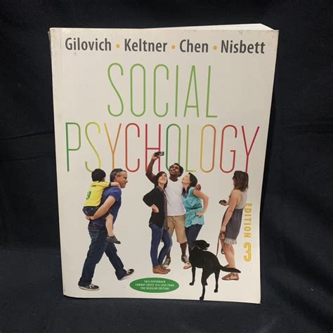 SOCIAL PSYCHOLOGY GILOVICH 3RD EDITION EBOOK Ebook Epub