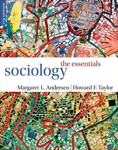 SOCIOLOGY THE ESSENTIALS 7TH EDITION ONLINE FREE Ebook Reader