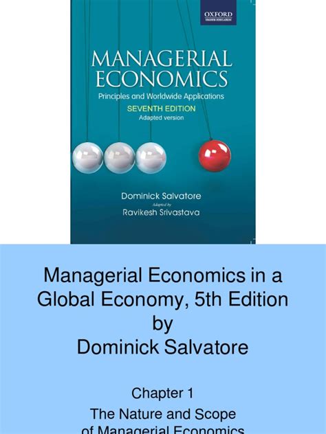 SOLUTION MANAGERIAL ECONOMICS DOMINICK SALVATORE Ebook PDF