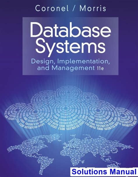SOLUTION MANUAL DATABASE SYSTEMS DESIGN IMPLEMENTATION MANAGEMENT Ebook Kindle Editon