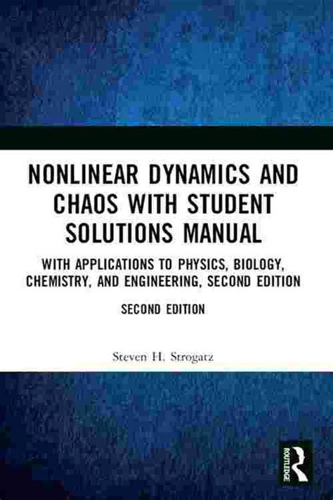 SOLUTION MANUAL FOR NONLINEAR DYNAMICS AND CHAOS STROGATZ Ebook Kindle Editon