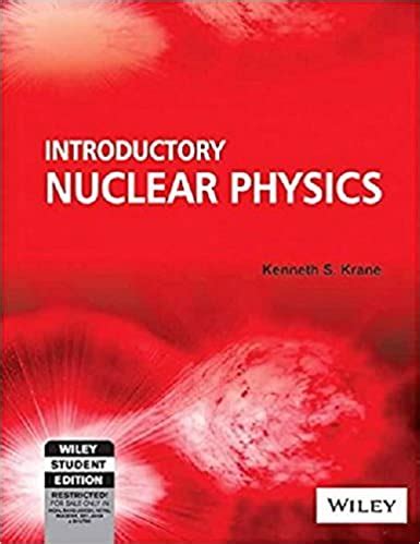 SOLUTION MANUAL OF NUCLEAR PHYSICS BY KRANE Ebook Epub