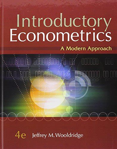 SOLUTION PROBLEM INTRODUCTORY ECONOMETRICS A MODERN APPROACH 5TH EDITION JEFFREY M WOOLDRIDGE Ebook Doc