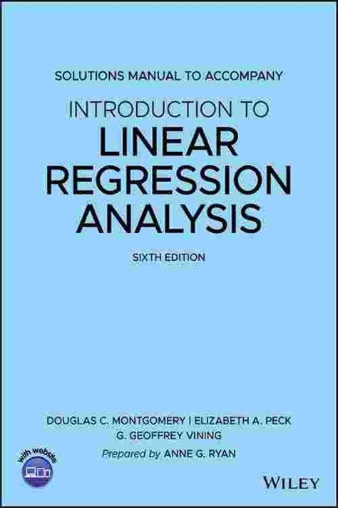 SOLUTIONS LINEAR REGRESSION ANALYSIS MONTGOMERY Ebook PDF