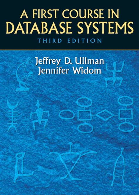 SOLUTIONS MANUAL FOR A FIRST COURSE IN DATABASE SYSTEMS 3 E Ebook Kindle Editon