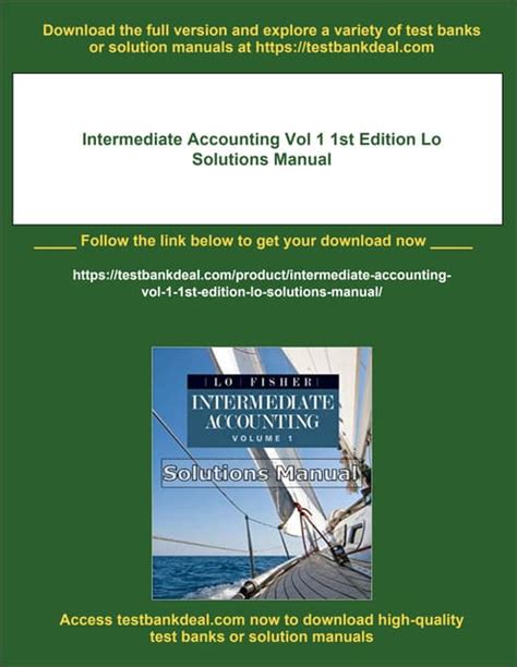 SOLUTIONS MANUAL FOR INTERMEDIATE ACCOUNTING 15 EDITION Ebook Doc