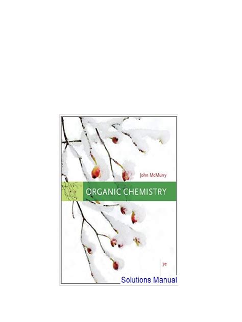 SOLUTIONS MANUAL FOR ORGANIC CHEMISTRY 7TH EDITION WADE PDF Ebook Reader