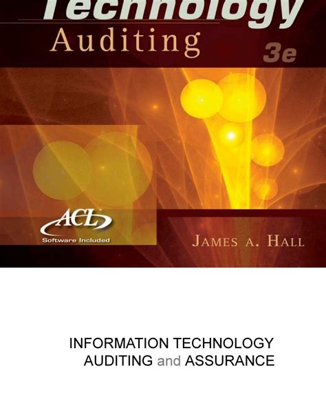 SOLUTIONS TO INFORMATION TECHNOLOGY AUDITING JAMES HALL Ebook Doc