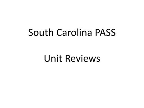 SOUTH CAROLINA PASS COACH ANSWER KEY Ebook Kindle Editon