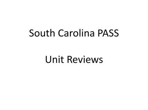 SOUTH CAROLINA PASS COACH ANSWER KEY Ebook Kindle Editon