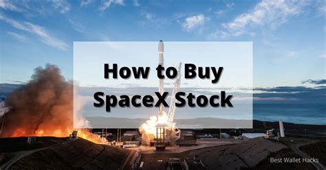 SPCE: SpaceX Stock Ticker - Your Space Journey