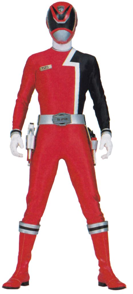 SPD Red Ranger: The Power of Leadership and Technology