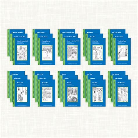 SPIRE Decodable Readers Set 2B-10 Titles SPIRE Reader