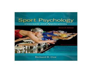 SPORT PSYCHOLOGY CONCEPTS AND APPLICATIONS 7TH EDITION EBOOK Ebook PDF