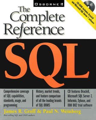 SQL The Complete Reference 2nd Edition Reader