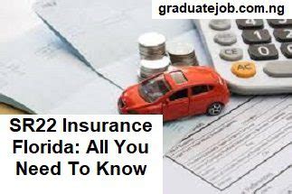 SR22 Insurance in Florida: All You Need to Know