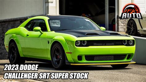 SRT Super Stock: Unlocking 840 Horsepower with Precision Performance