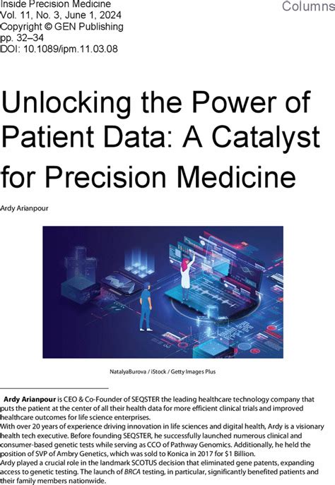 SS20M2F: A Catalyst for Precision Medicine