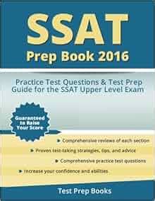 SSAT Prep Book 2016 Questions Epub