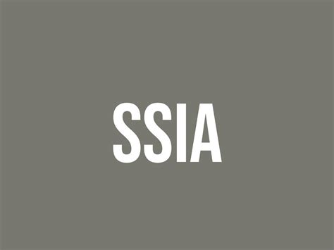 SSIA Meaning: A Comprehensive Understanding