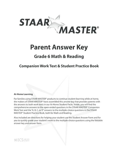 STAAR MASTER 5TH GRADE ANSWERS KEY Ebook Kindle Editon