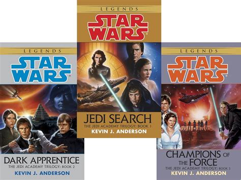 STAR WARS Volumes 1 2 and 3 Champions Of The Force Jedi Search Dark Apprentice The Jedi Academy PDF