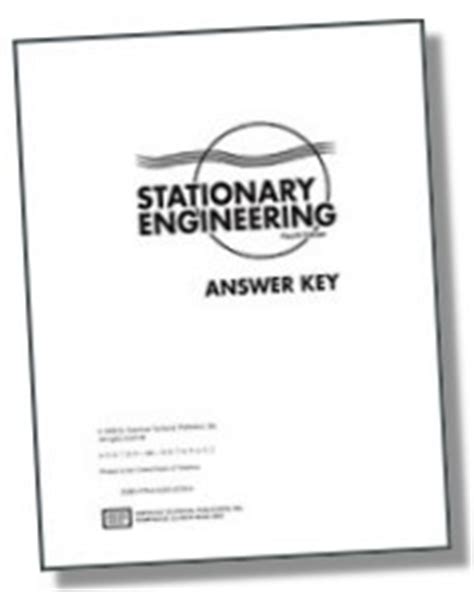 STATIONARY ENGINEERING EXAM ANSWERS Ebook Reader