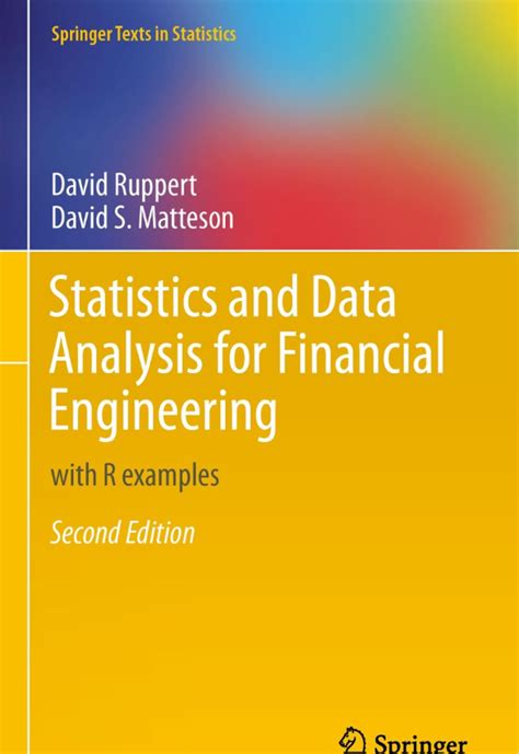 STATISTICS AND DATA ANALYSIS FOR FINANCIAL ENGINEERING SOLUTION MANUAL Ebook PDF