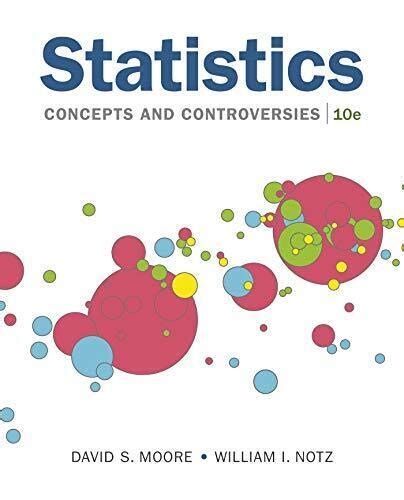 STATISTICS CONCEPTS AND CONTROVERSIES 8TH EDITION ANSWERS Ebook Reader