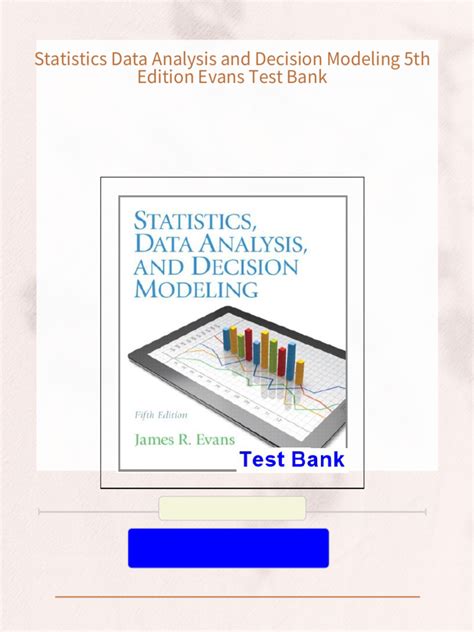 STATISTICS DATA ANALYSIS DECISION MODELING 5TH EDITION SOLUTIONS Ebook Epub