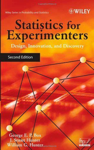 STATISTICS FOR EXPERIMENTERS SOLUTIONS MANUAL Ebook Epub