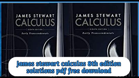 STEWART CALCULUS PROBLEMS PLUS SOLUTIONS Ebook PDF