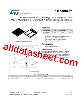 STL50DN6F7